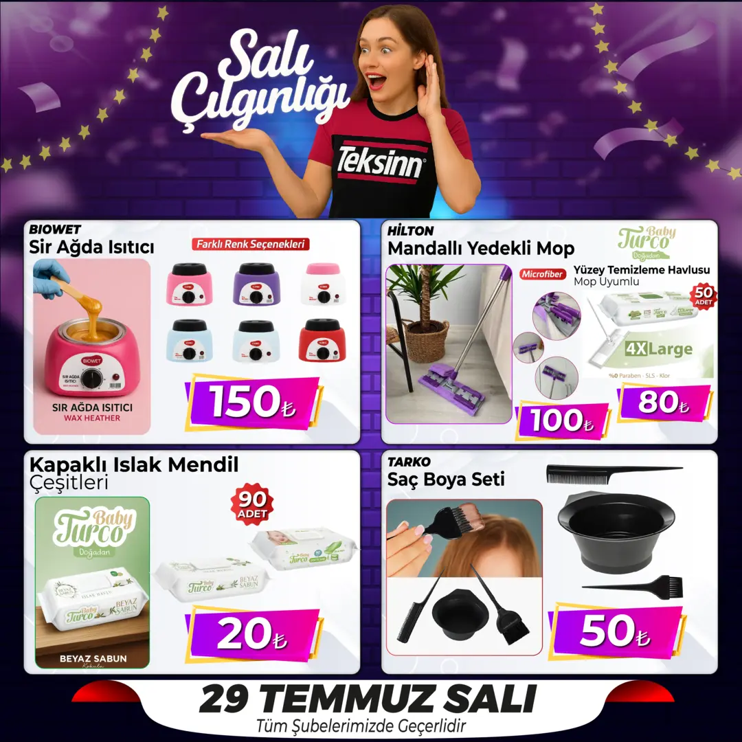 SALI GÜNÜ FIRSATLARI